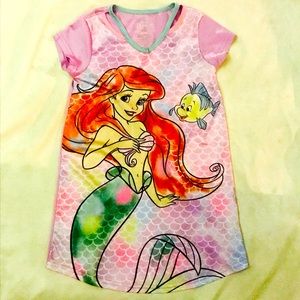 EUC Disney Mermaid Princess Ariel Nightgown 🧜‍♀️